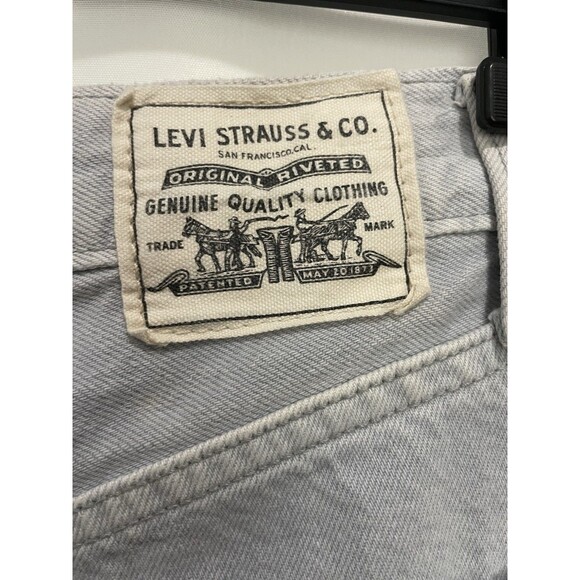 High Loose Levi’s Jeans Wide Legs High Waist Light Wash SZ 24 - Picture 9 of 15